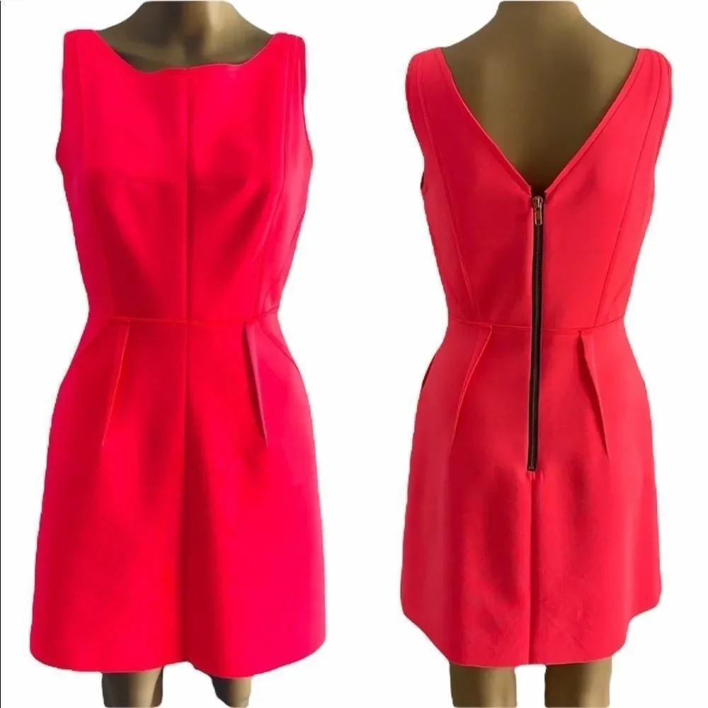 Stains Milly Hot Pink Cocktail Party Dress 4‎